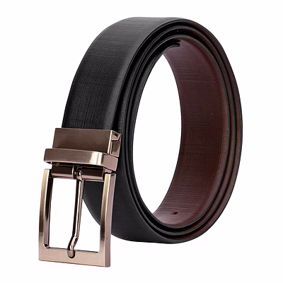 leather reversible belt