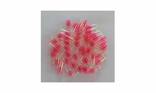 Transparent Pink City Empty Hard Gelatin Capsules, Size 0