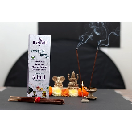 SWAMI PREMIUM HANDROLLED MASALA INCENSE STICKS-12488526