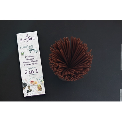 SWAMI PREMIUM HANDROLLED MASALA INCENSE STICKS-1