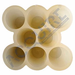acquire cover block pvc mould 100mm - 8cvt. round