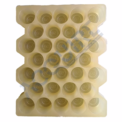 acquire cover block pvc mould 50mm - 32cvt.round