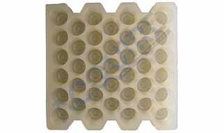 Cover Block PVC Mould 30mm - 39cvt. Round