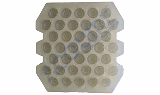 Cover Block PVC Mould 25mm - 38cvt. Round