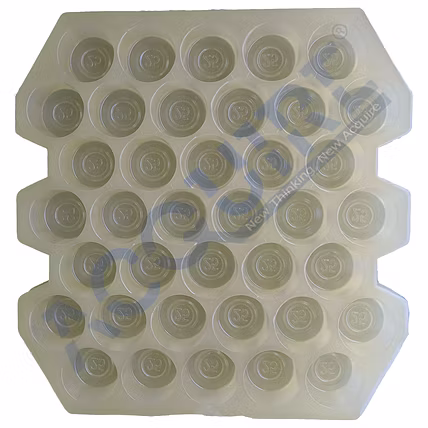 Cover Block PVC Mould 25mm - 38cvt. Round-12486002