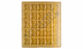Cover Block PVC Mould - 20x25x40x50mm - 25cvt. With Hole