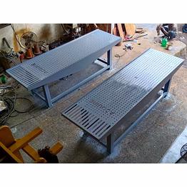 acquiremac vibrating table machine for pavers and tiles