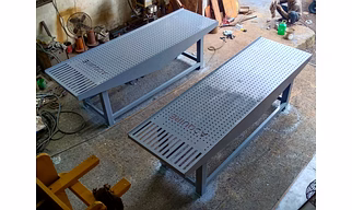ACQUIREMAC Vibrating Table Machine for Pavers and Tiles