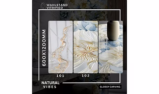 GLAZED PORCELINE TILES 600X1200MM