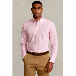 muff j&n premium men's striped oxford shirts - polo style by ralph lauren