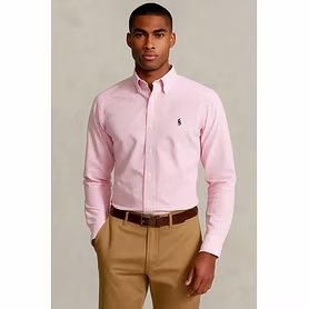 Premium Men's Striped Oxford Shirts - POLO Style by Ralph Lauren