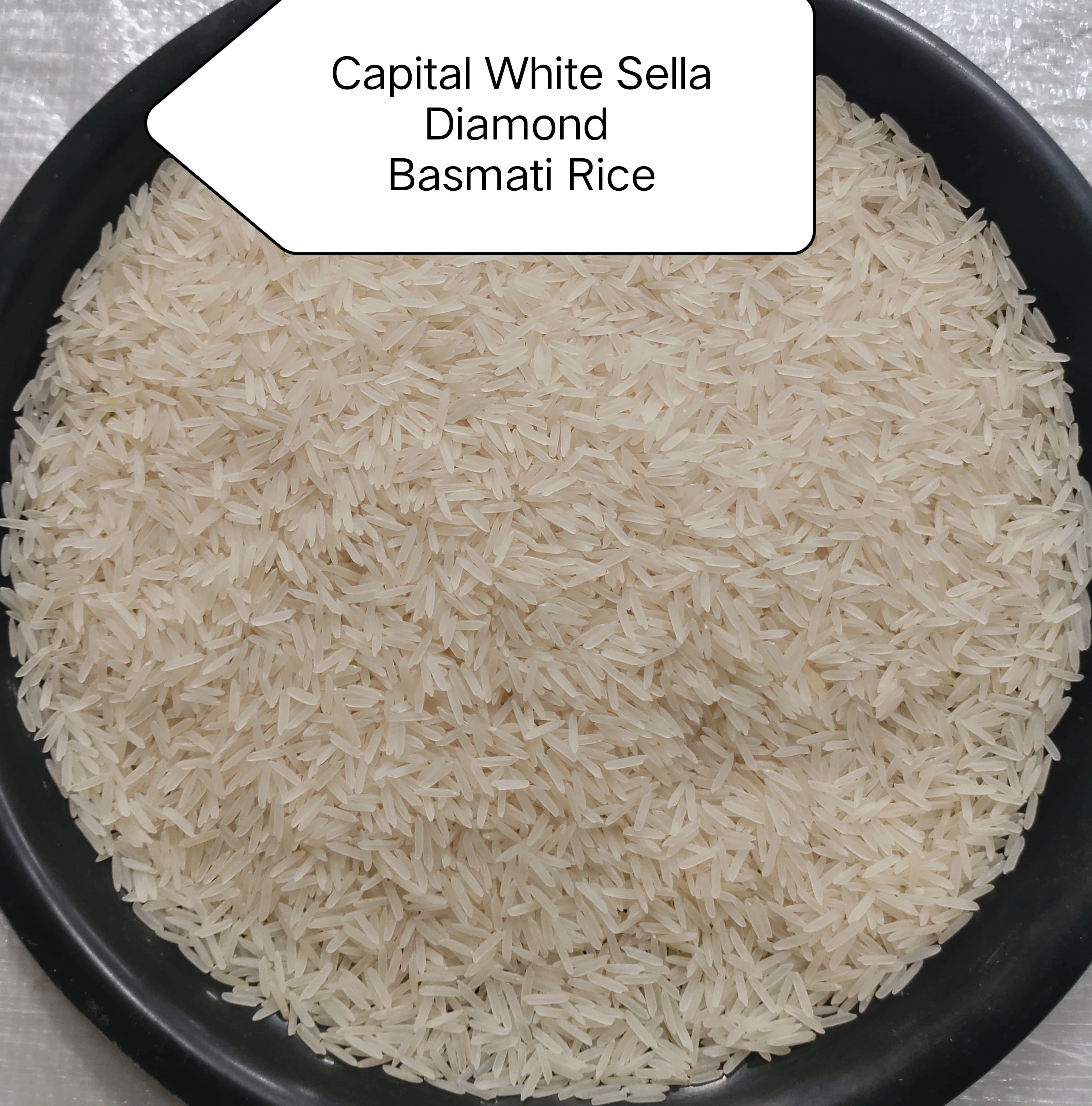 The Capital Rice Diamond Creamy Sella Basmati Rice - 30kg | Superior Aromatic, Extra-Long Grain Rice for Biryani &amp; Pulao-3