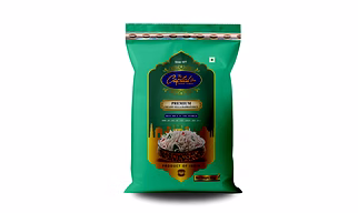 The Capital Rice Naturally Aromatic Premium Creamy Sella Basmati Rice 30Kg Long Grain