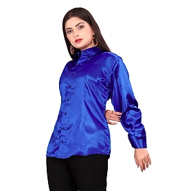 Satin Button Down shirt