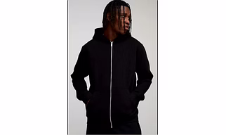 Tall Basic Regular Zip Through Hoodie