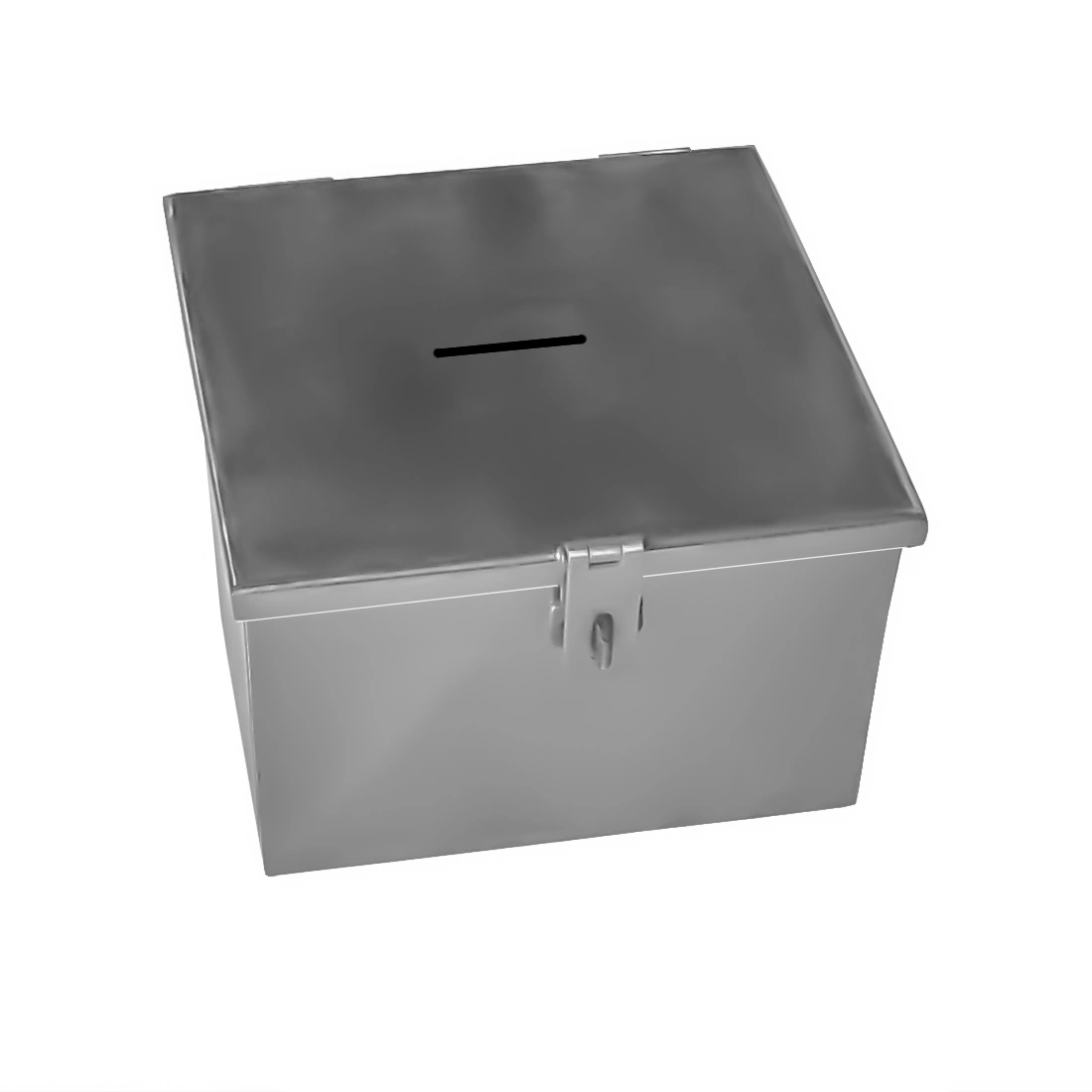 Dekorwish Stainless Steel 304 Grade Donation/Piggy Coin Box-1