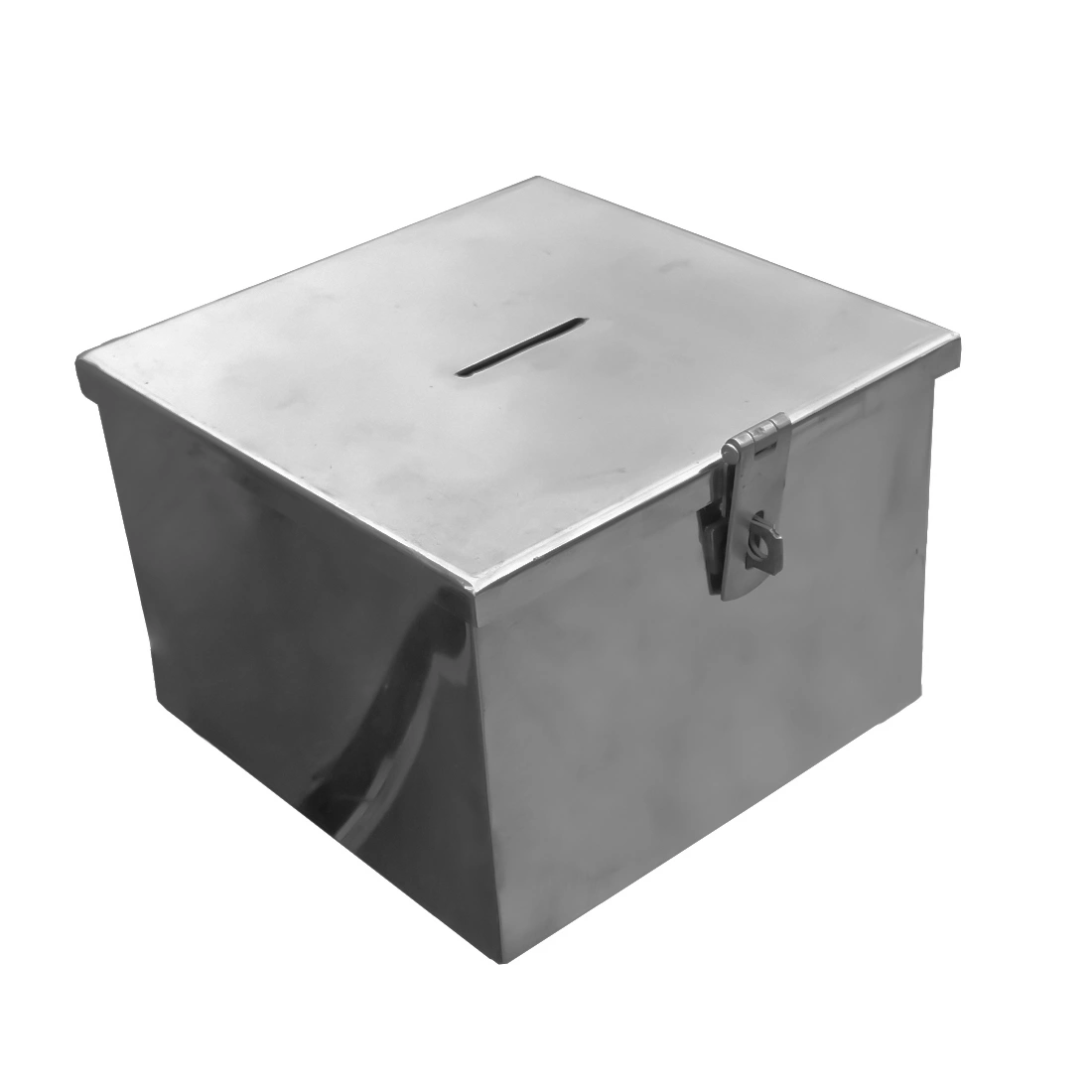 Dekorwish Stainless Steel 304 Grade Donation/Piggy Coin Box-3