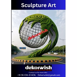 dekorwish, we offer customization for all sculptures, allowing you to adjust size, materials, or design to match your vision