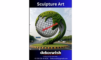 Dekorwish, we offer customization for all sculptures, allowing you to adjust size, materials, or design to match your vision