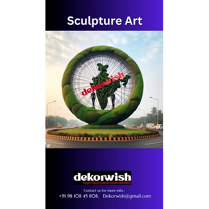 Dekorwish, we offer customization for all sculptures, allowing you to adjust size, materials, or design to match your vision-3