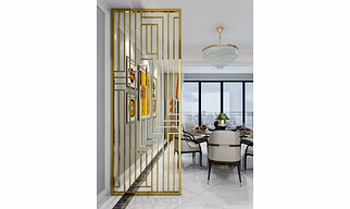 Custom Metal Partitions for Home, Restaurants, and Cafeterias. Per SQFT