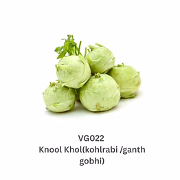 knool khol(kohlrabi /ganth gobhi)