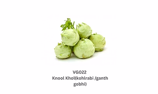 Knool Khol(kohlrabi /ganth gobhi)