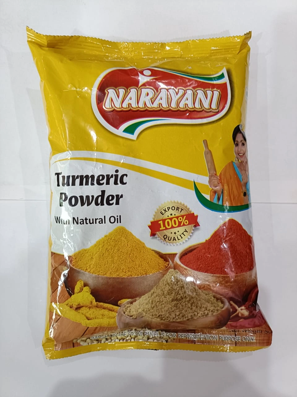 Narayani Haldi Powder (500 Gram)-12487905