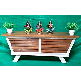 Shilpam Wooden Trunk Box