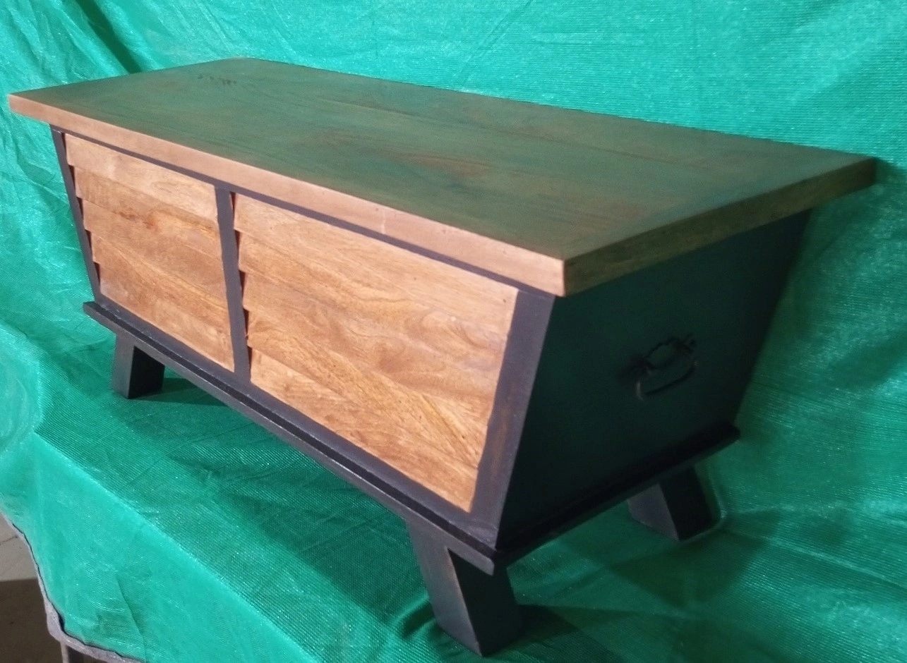 Wooden Trunk Box-1