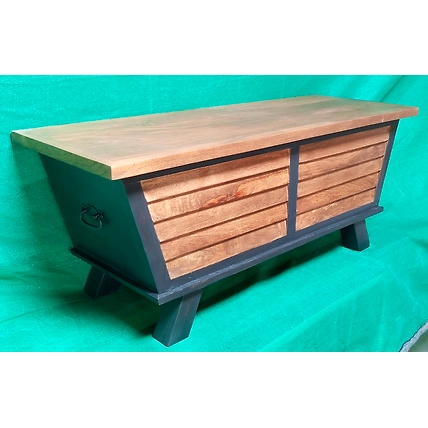 Wooden Trunk Box-2
