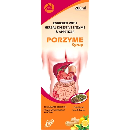 PORZYME SYRUP , Sugar Free-12662993