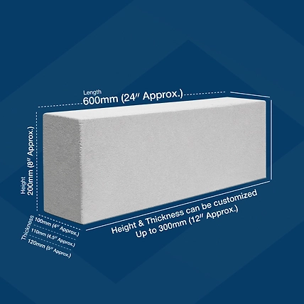 Autoclaved aereated concrete blocks-4