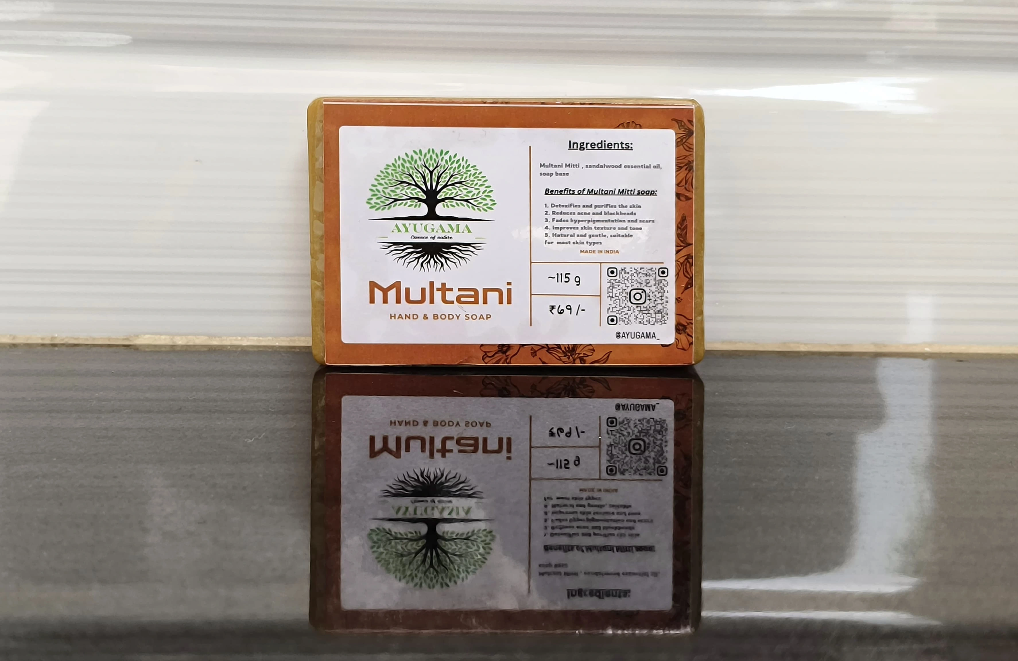 Multani Mitti Handmade Premium soap-2