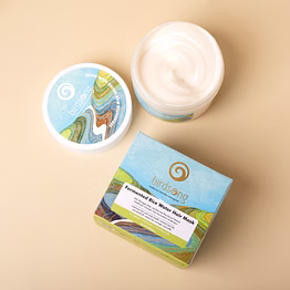 fermented rice water hair mask