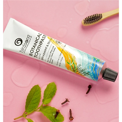 Birdsong Botanical Sea Salt and Spearmint Toothpaste (100 gm)