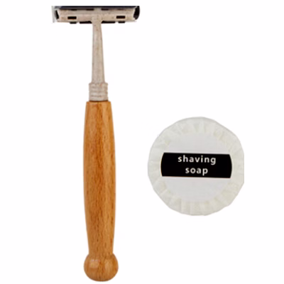 razor and soap