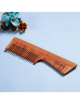 Neem Wood Hair Comb-12488592-sm
