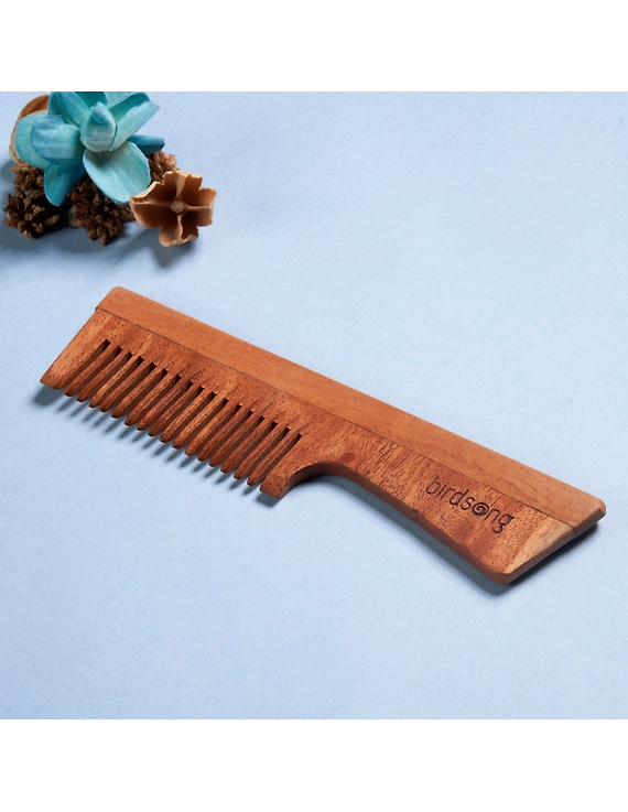 Neem Wood Hair Comb-12488592