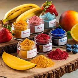 natural freeze-dried fruit's powder