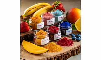 Natural Freeze-Dried Fruit's Powder