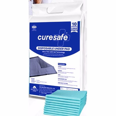 curesafe disposable under pad - 10 pieces
