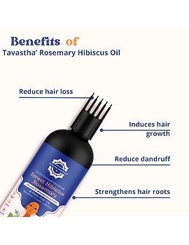 Forest Hibiscus Rosemary Hair Oil for Hair Growth,Fall Control,Frizz,Total Hydration-1-sm
