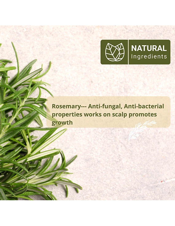 Rosemary Chamomile Hair Mist 100ml, Scalp Tonic Conditioning Sun Protection,Hard Water Protection,Scalp PH Balance,Scalp Itchiness &amp; Frizzy Hair-5