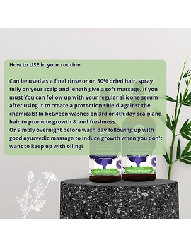 Rosemary Chamomile Hair Mist 100ml, Scalp Tonic Conditioning Sun Protection,Hard Water Protection,Scalp PH Balance,Scalp Itchiness &amp; Frizzy Hair-3-sm