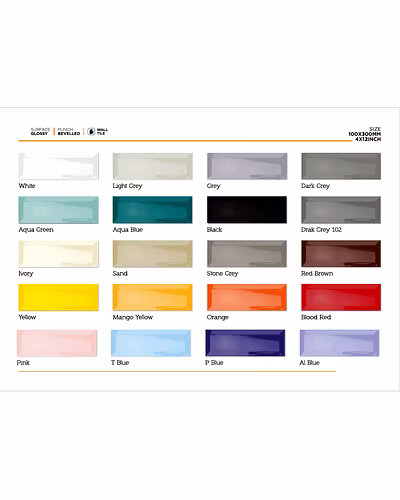 Ceramic Glazed Wall Tiles - Subway (10x20cm &amp; 10x30cm)-4