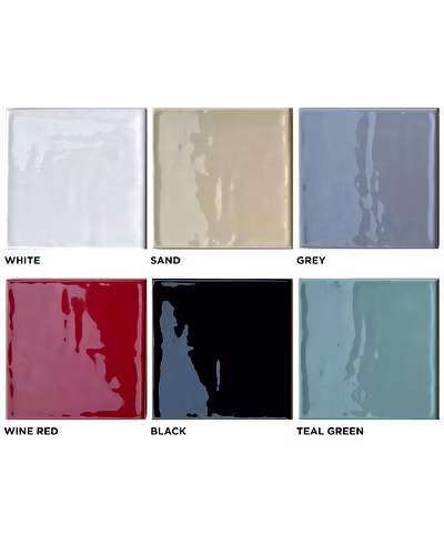 Ceramic Glazed Wall Tiles - Subway (20x20cm &amp; 15x15cm)-1