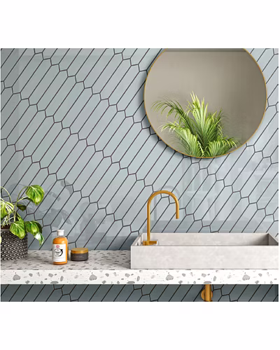 Ceramic Glazed Wall Tiles - Subway (7.5x 30cm &amp; 5x25cm)-1