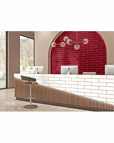 Ceramic Glazed Wall Tiles - Subway (7.5x 30cm &amp; 5x25cm)-3