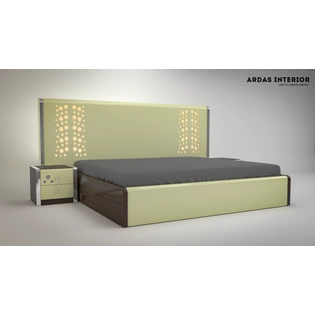 Ardas Interior Solid Wood King Hydraulic, Box, Drawer Bed
